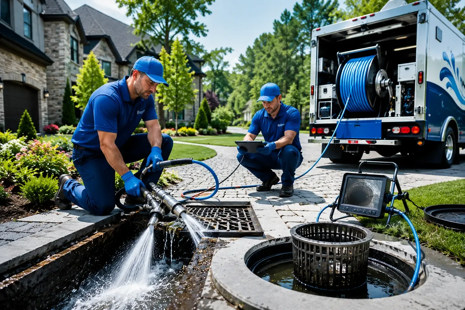 Local outdoor drain cleaning professionals in Redding, CA